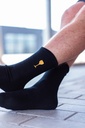 ​​​​​​Chaussettes Paix Dieu brodées