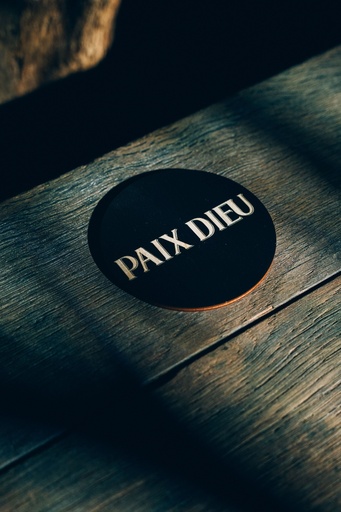 Houten Paix Dieu onderzetter