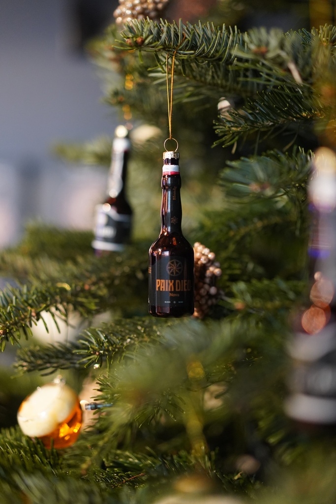 Boule de Noël Paix Dieu