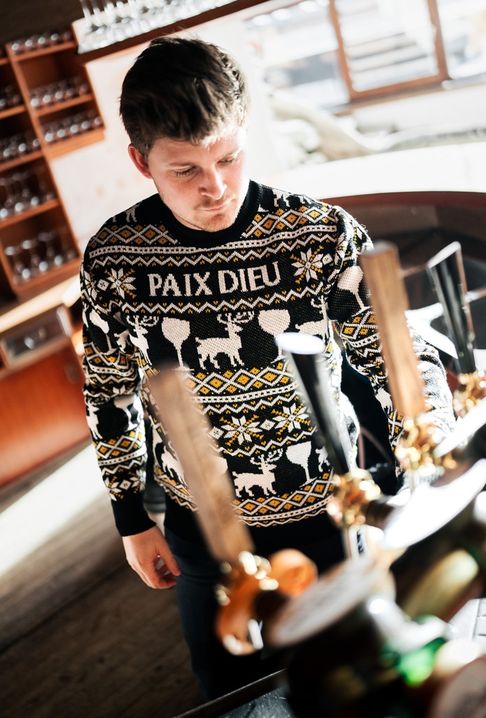 Pull de Noël Paix Dieu