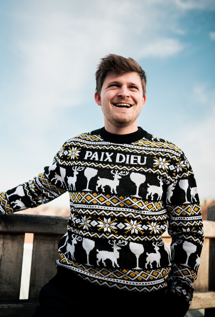 Pull de Noël Paix Dieu