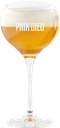 Verre Petite Lune Paix Dieu