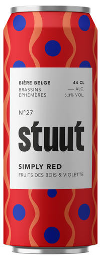 Stuut #27 Simply Red - 44cl